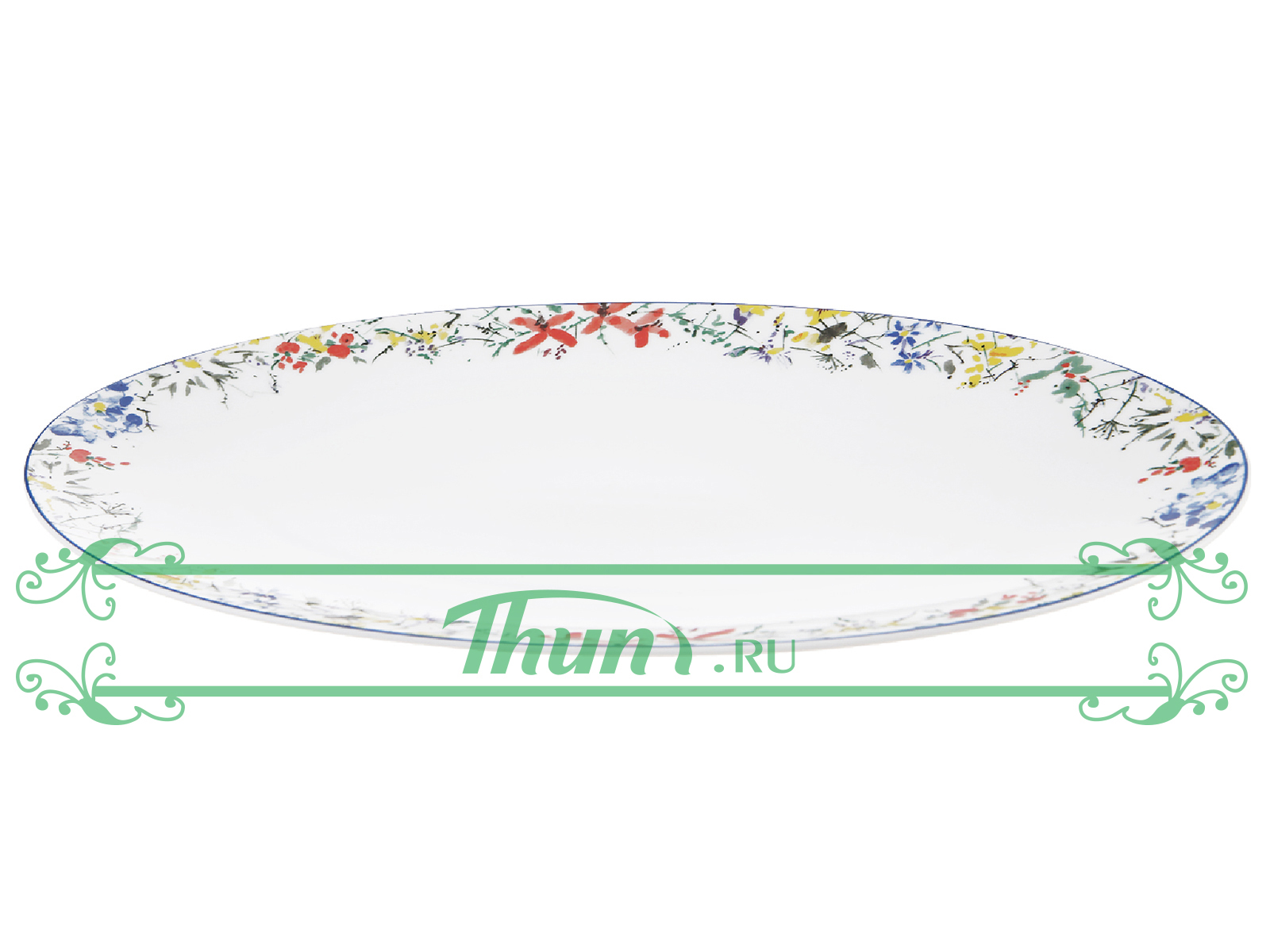 картинка Блюдо овальное Thun Лоос 36 см (ЛОС0009) от интернет-магазина Thun